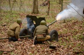 The People's Commissariat for Internal Affairs soldiers