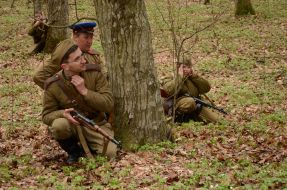 The People's Commissariat for Internal Affairs soldiers