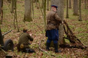 The People's Commissariat for Internal Affairs soldiers