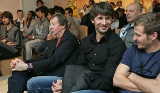 Aleksandr Aliev, Aleksandr Shovkovskiy and Yuriy Semin