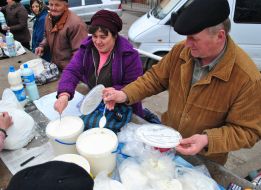 Sale of milk products