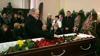 Церемония прощания с Михаилом Ворониным