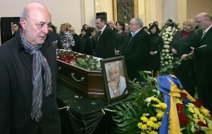 Ceremony of farewell with Mikhail Voronin