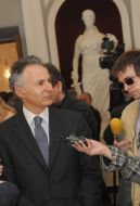 Francois Zimeray at the briefing