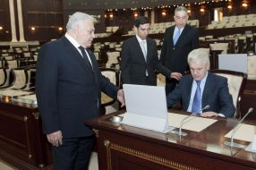 Oktay Asadov and Vladimir Litvin