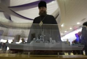 Model of the ship "Vladimir the Great"