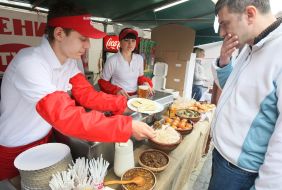 Food Festival 'Lions on a plate"