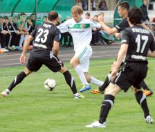 Ivan Rodich, Roman Bezus and Nikola Ignjatijevic