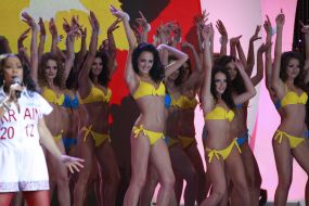 Participants of Queen of Ukraine 2012 competition of beauty