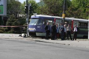 The work of investigation group on the site of explosion