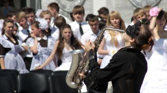 Participants of the Crimean waltz festival