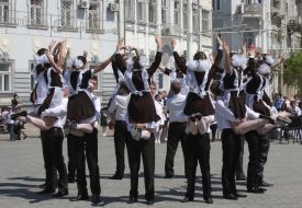 Participants of the Crimean waltz festival