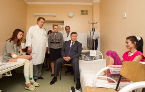 Viktor Yanukovych and Raisa Bogatyreva