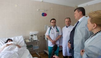 Viktor Yanukovych and Raisa Bogatyreva