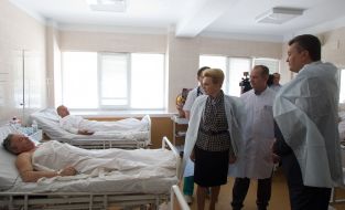 Viktor Yanukovych and Raisa Bogatyreva