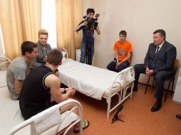 Viktor Yanukovych and Raisa Bogatyreva