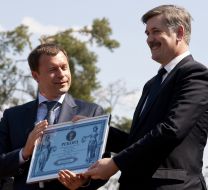 Viktor Zherebnyuk and Aleksandr Mazurchak