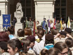 Торжественное собрание скаутских организаций