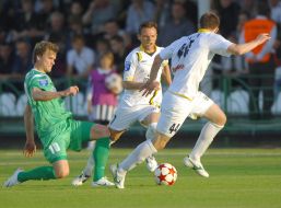 Aleksandr Gladkiy, Nikolay Morozyuk and Vasiliy Priyma