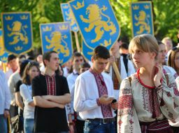 Participants of the "Parade vyshivanok"