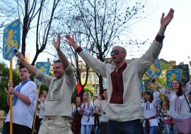 Participants of the "Parade vyshivanok"