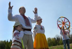 Участники праздника Ярила