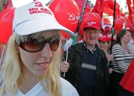 May Day demonstration