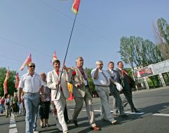 May Day demonstration