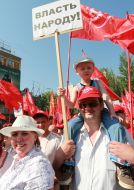 May Day demonstration