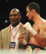 Evander Holyfield and Iago Kiladze