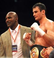 Evander Holyfield and Iago Kiladze