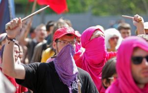The participants of demonstration