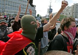 The participants of demonstration