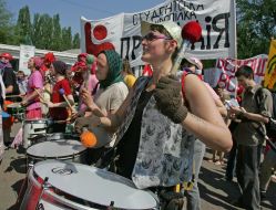 The participants of demonstration