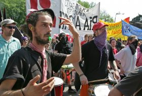 The participants of demonstration
