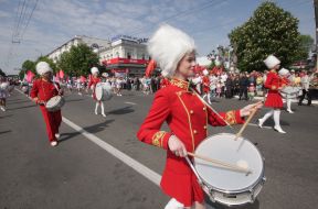 May Day demonstration in Simferopol