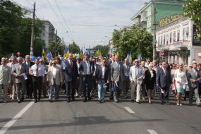 May Day demonstration in Simferopol