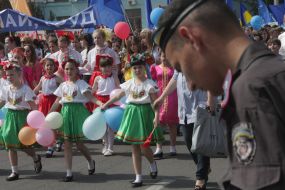 May Day demonstration in Simferopol