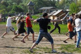 The Battle of swords