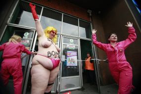 Активистки женского движения FEMEN