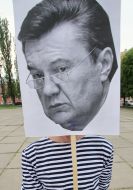 The action-parody of the May Day demonstration