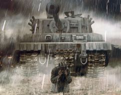 Poster of the film "White Tiger"