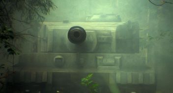 Scene from the movie "White Tiger"