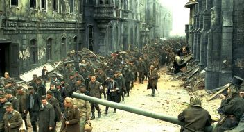 Scene from the movie "White Tiger"