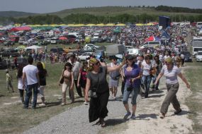 Participants of Khydyrlez  celebration 