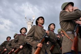 Репетиция военно-исторического парада