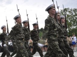 Репетиция военно-исторического парада