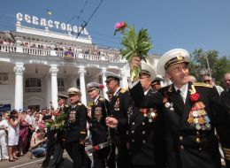Participants of Parade of winners