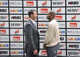 Vladimir Klichko and Tony Thompson