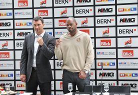 Vladimir Klichko and Tony Thompson